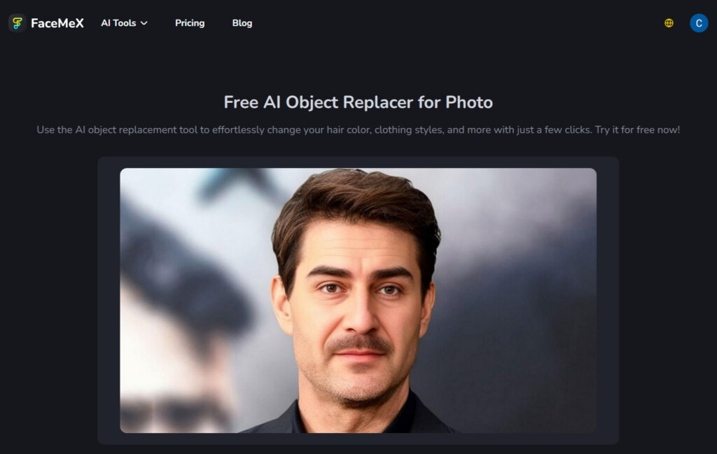 Создание нового лица на фото в FaceMex