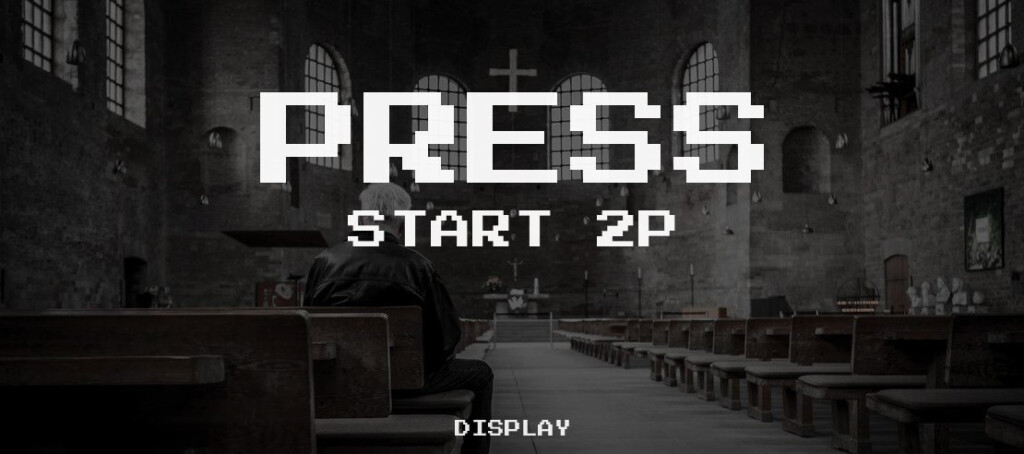 Шрифт Press Start 2P