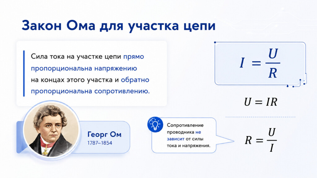 Закон Ома