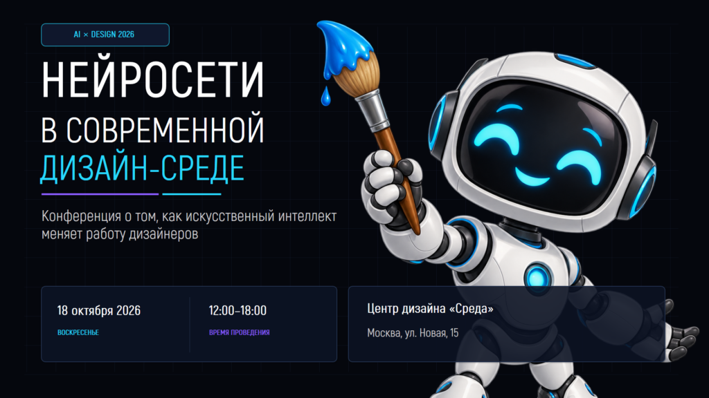 Афиша мероприятия в PowerPoint